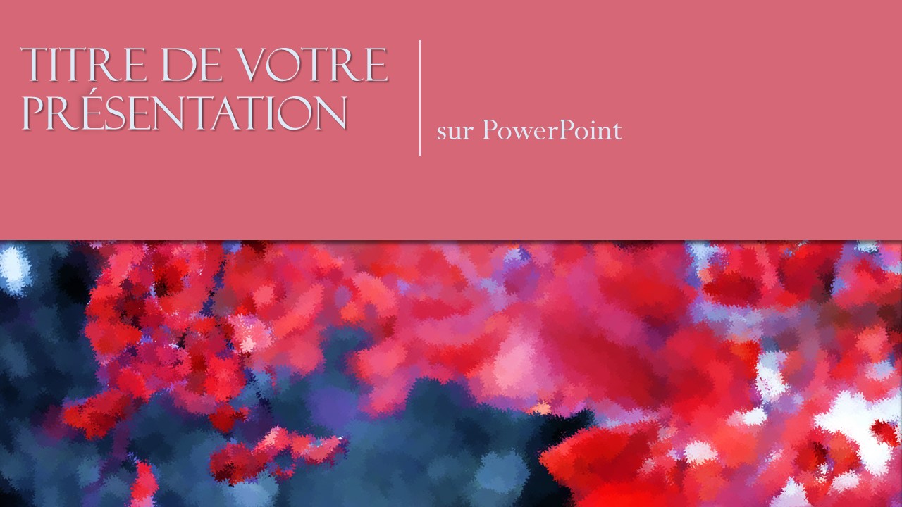 Template PowerPoint Abstrait